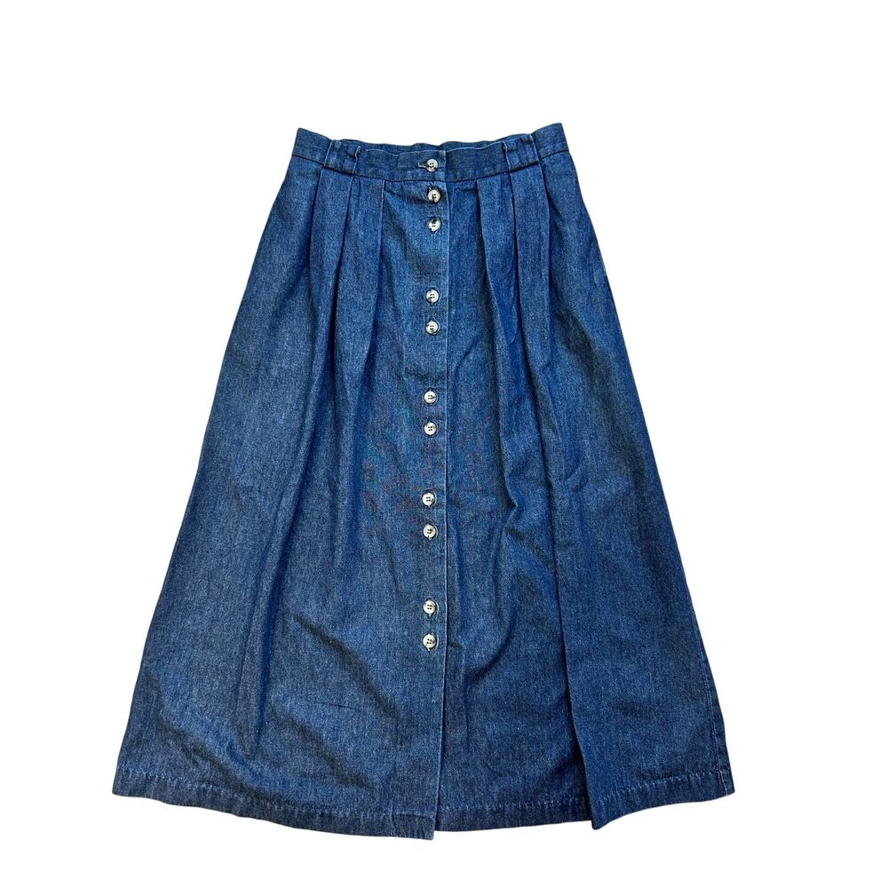 Vintage denim skirt, Over the Top Sport Made in the USA